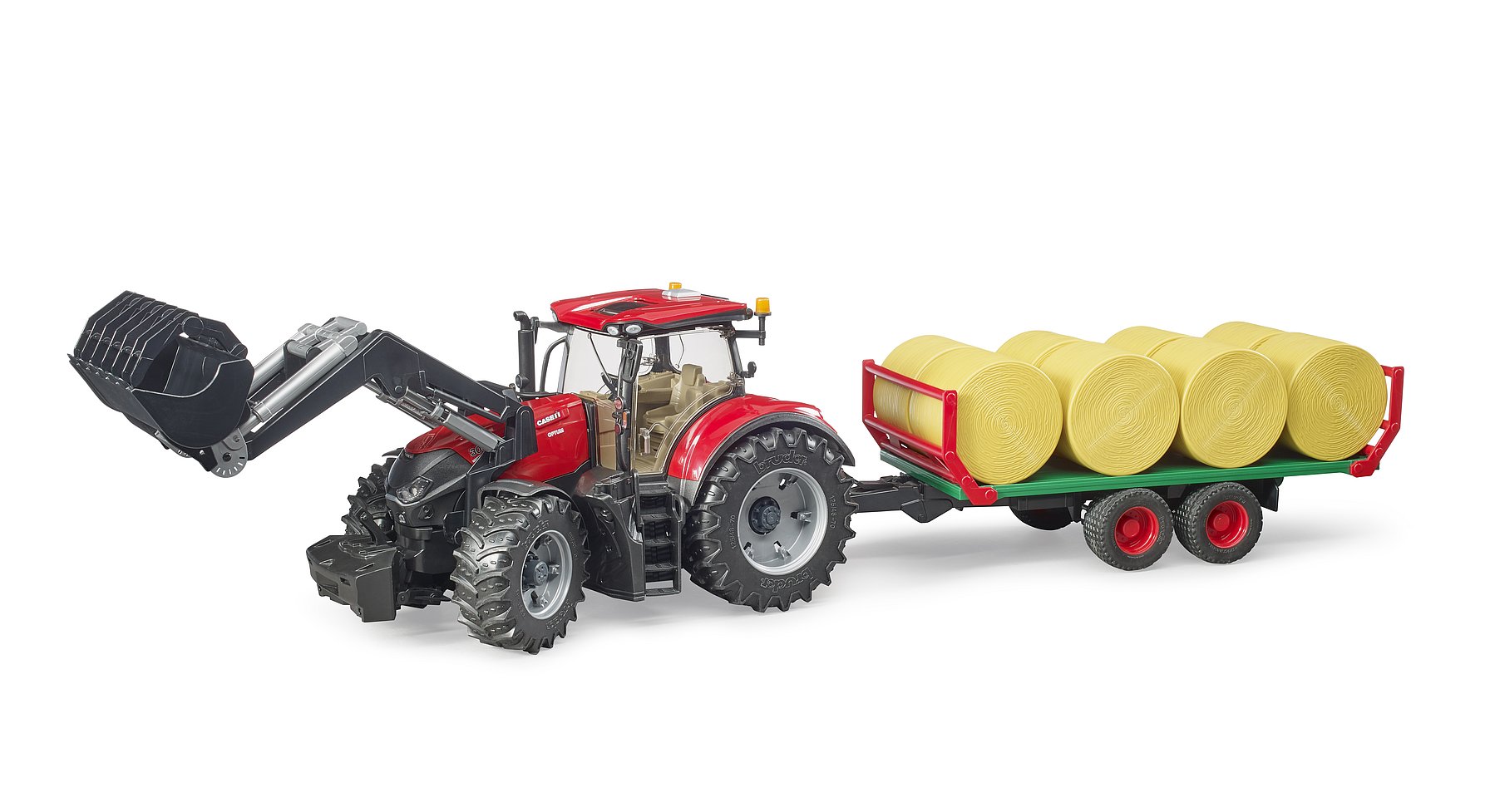 Case IH Optum 300 CVX with loader