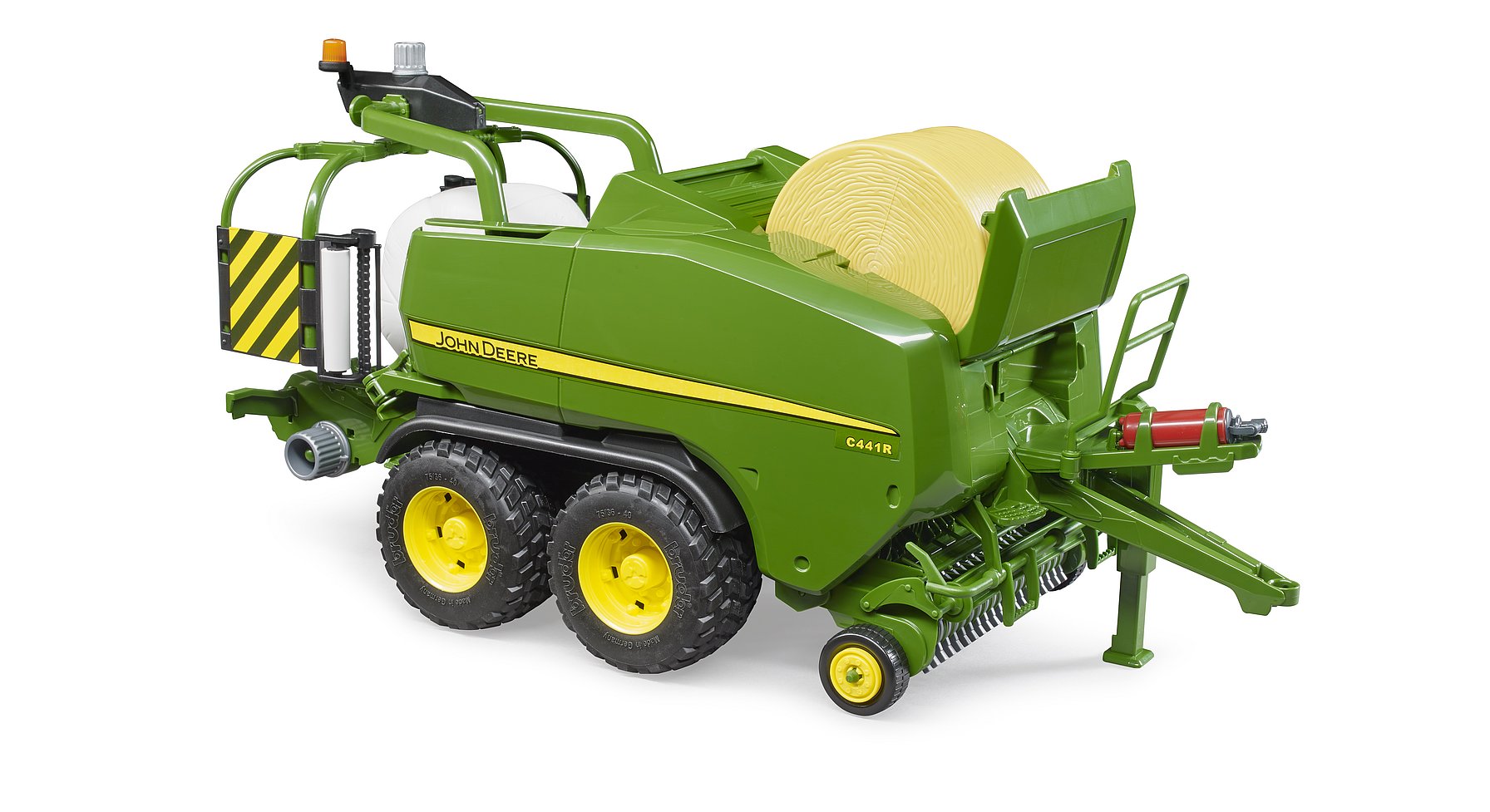 John Deere round baler wrapper