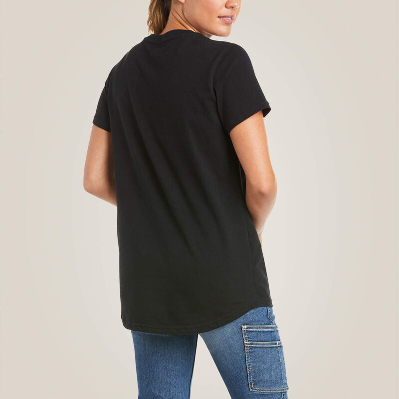 Rebar Cotton Strong V-Neck T-Shirt - Image 4